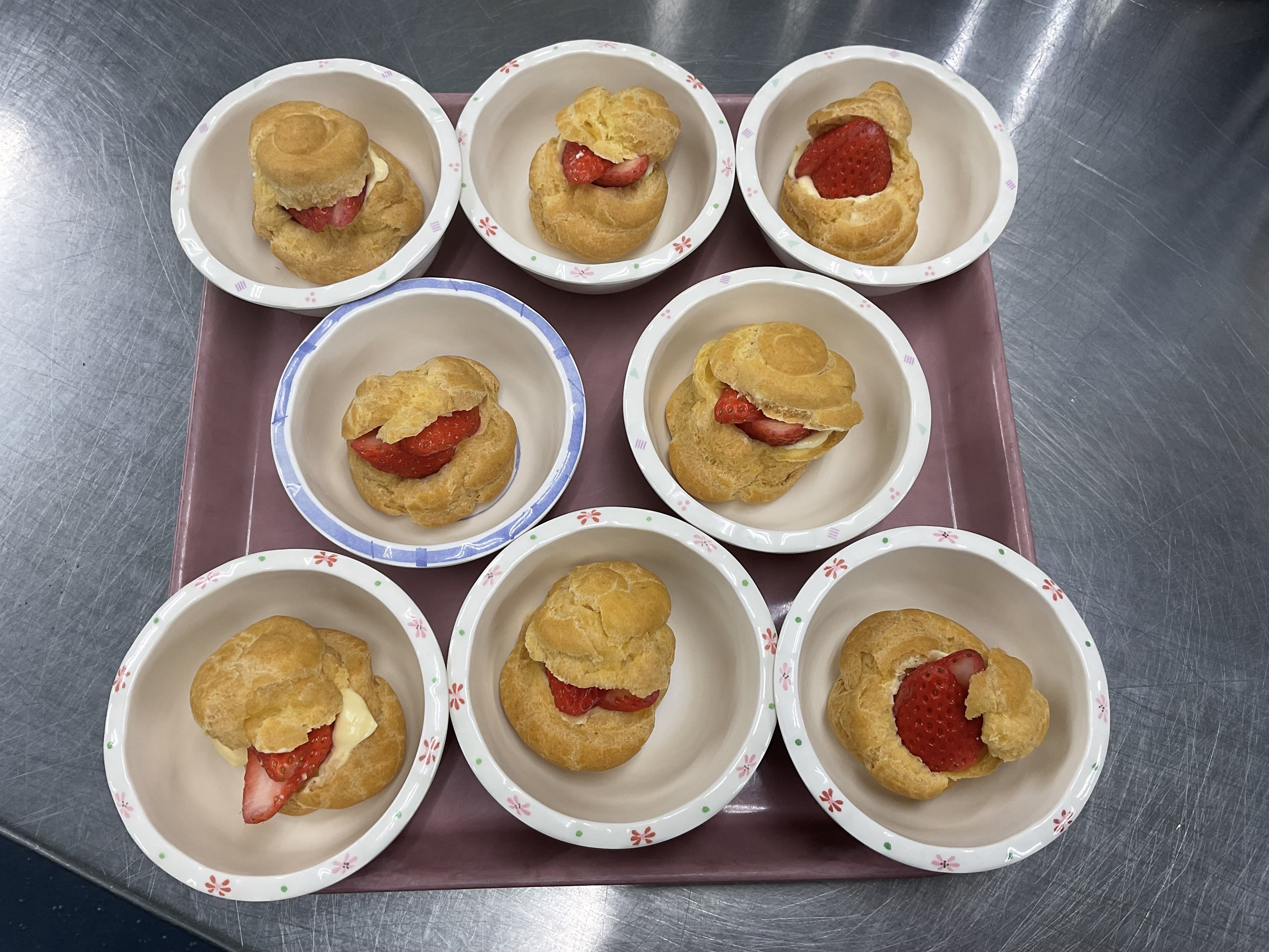 260122シュー出来上がり